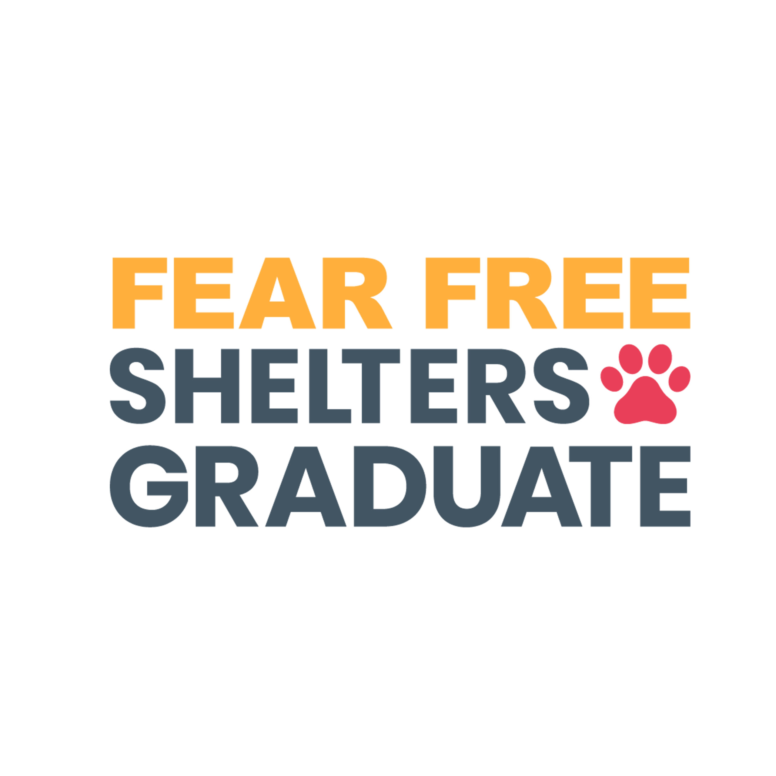 Fear Free Shelters Graduate on white